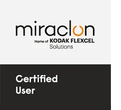Miraclon, Home of Kodak Flexcel Solutions, Certified User